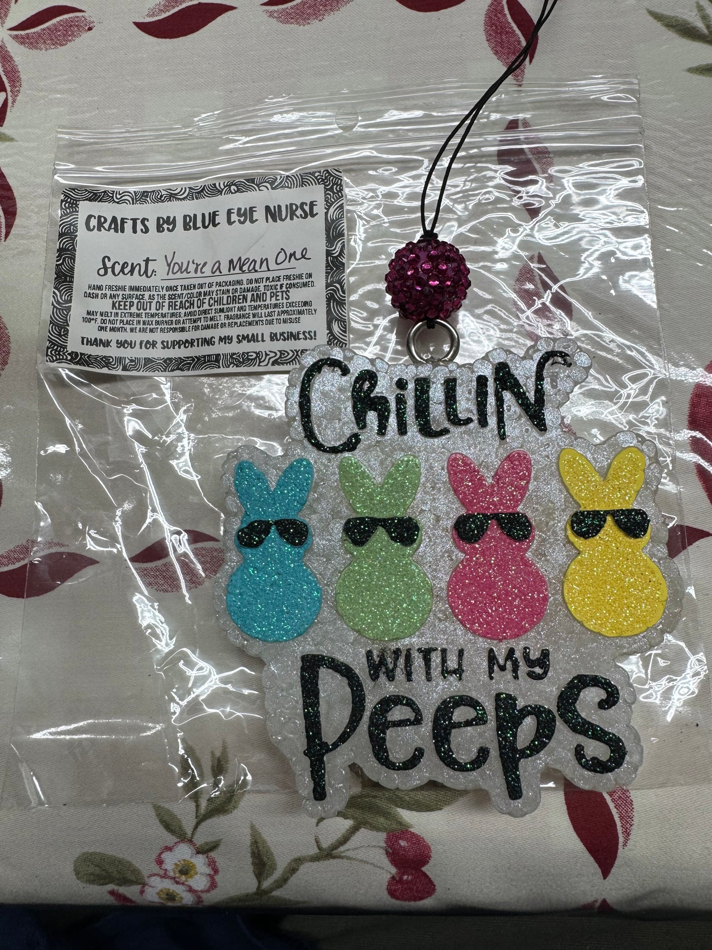 Chillin with my Peeps Freshie