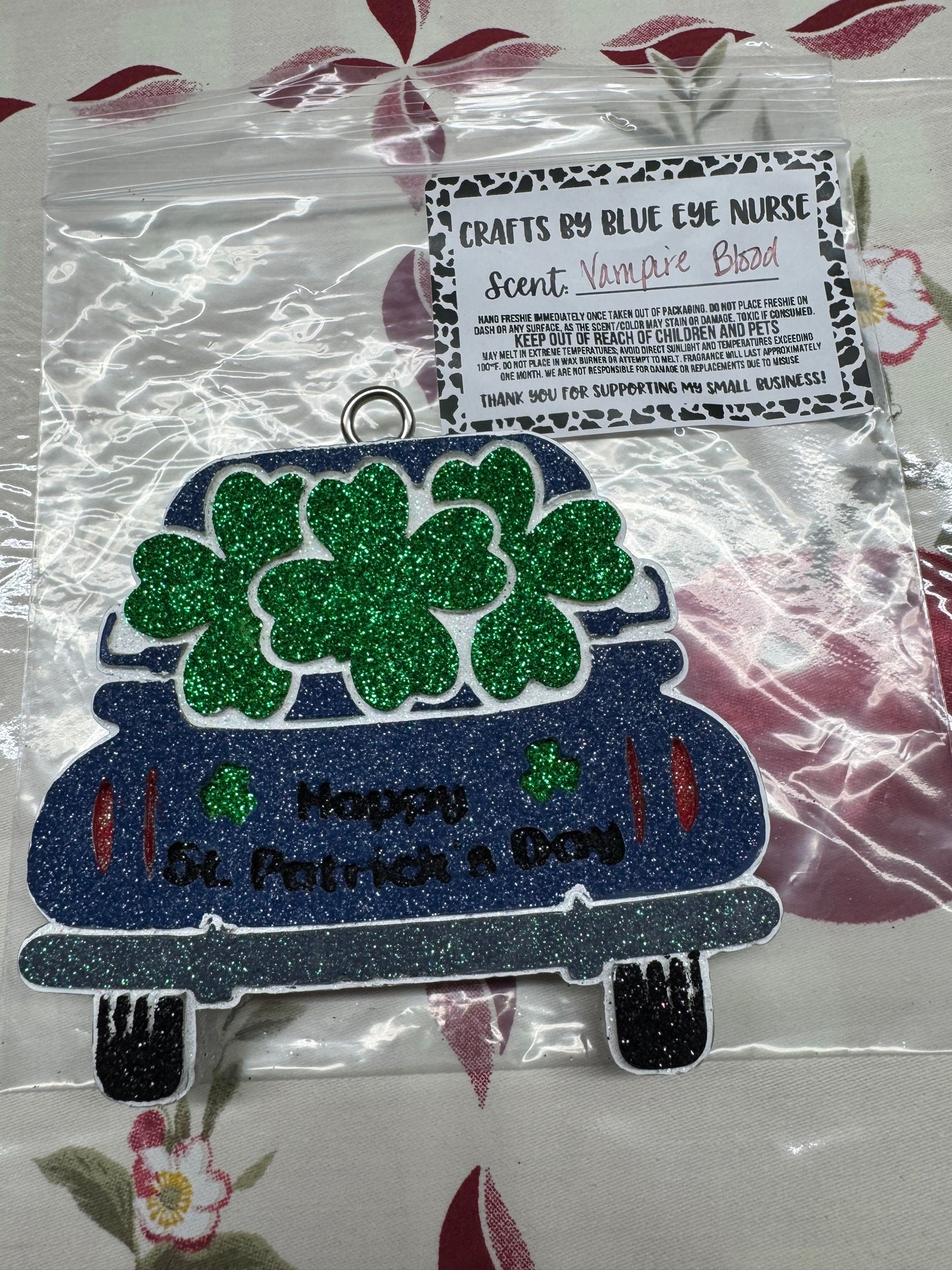 St. Patrick's Car Freshie