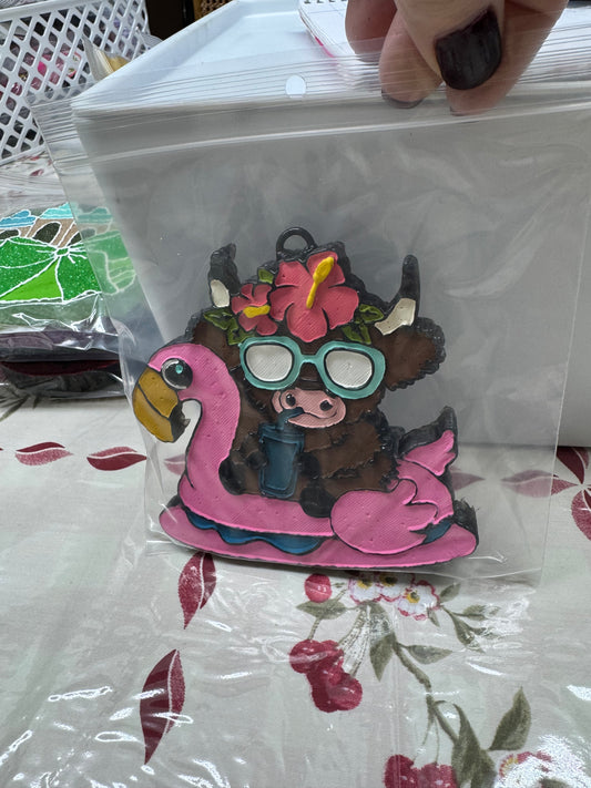 Cow in Floatie Freshie