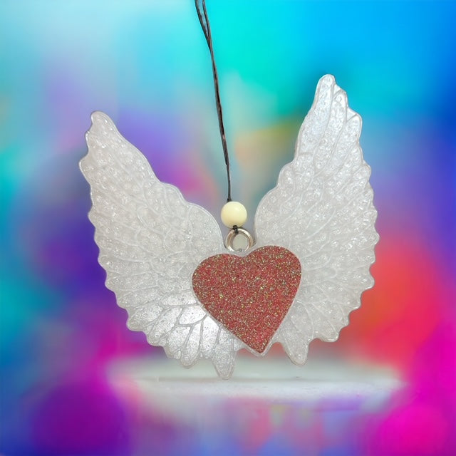 Love Angel Wings Freshie