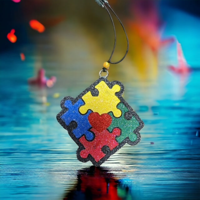 Autism Puzzle Piece Freshie