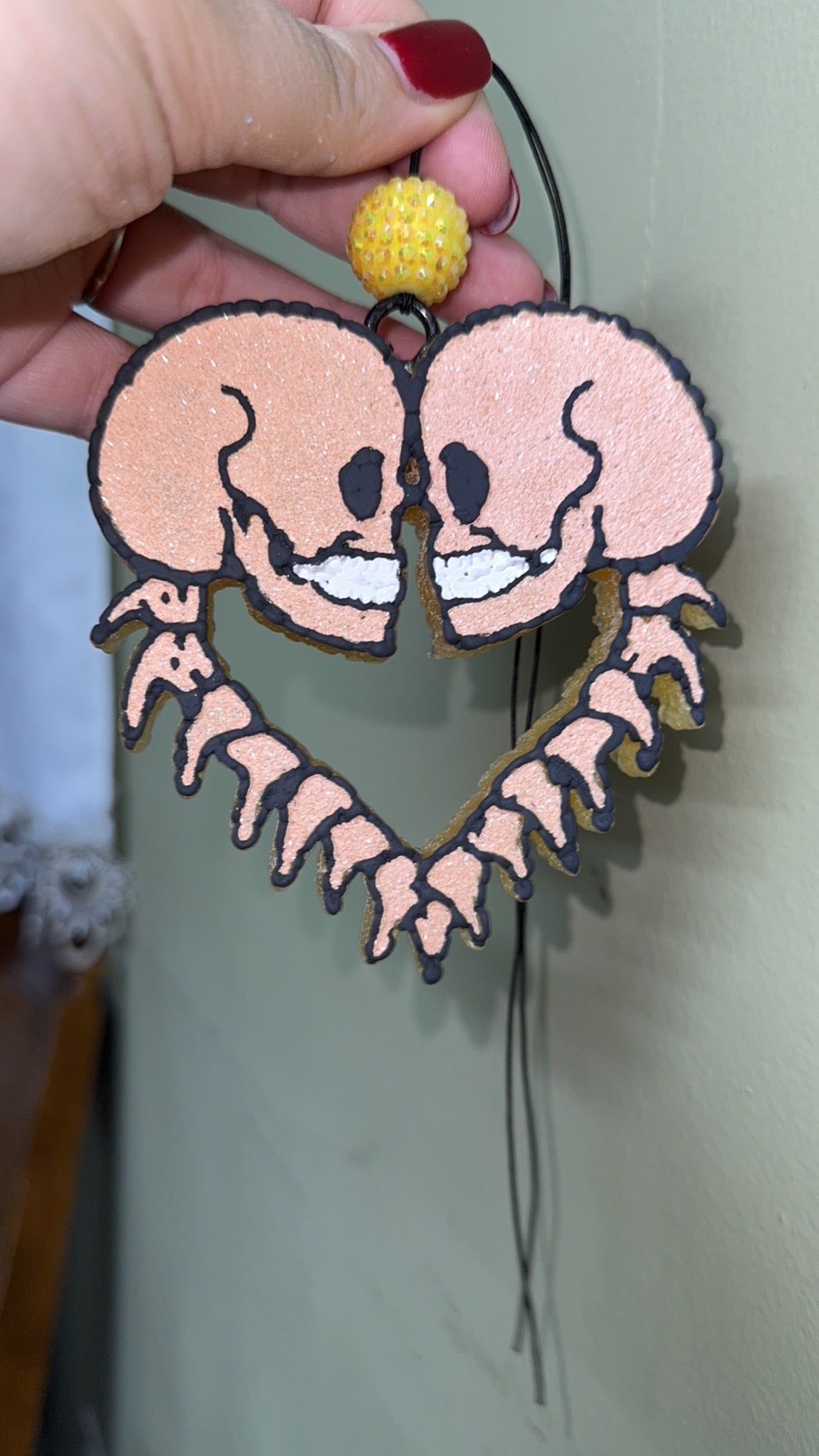Skull Heart Freshie