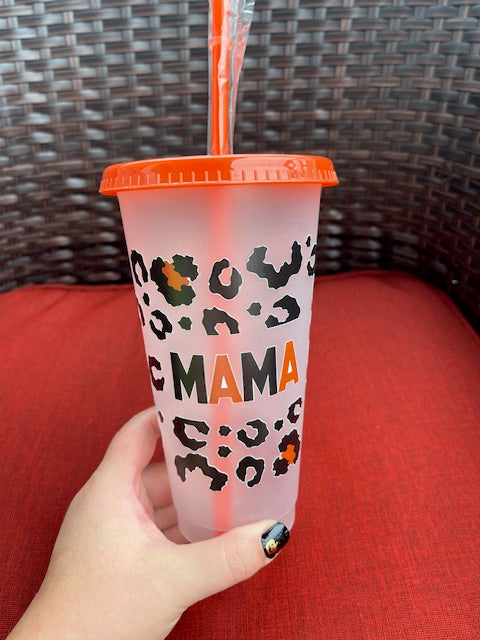 Mama Leopard Cold Cup