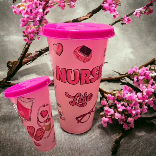 Nurse Life Cold Beverage Cup